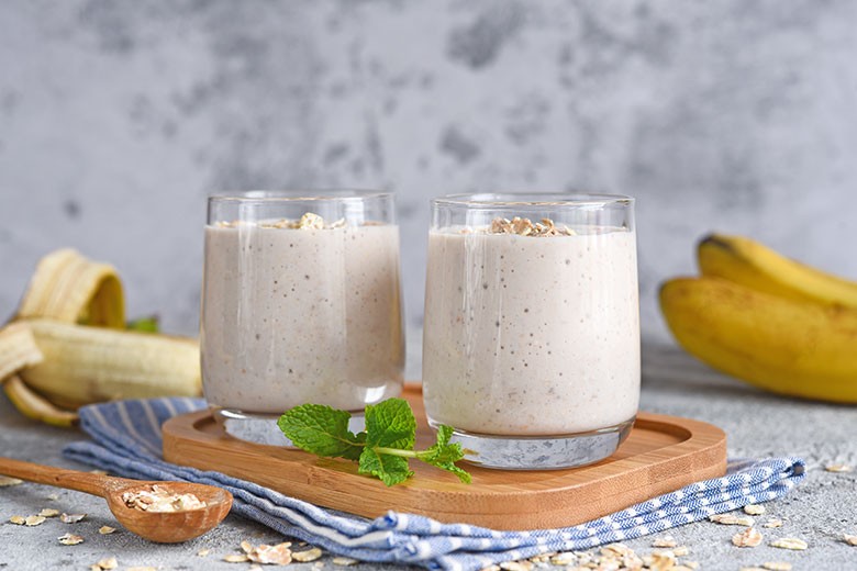 Bananen Protein Shake