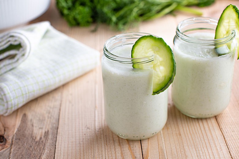 Gemüse Protein Shake