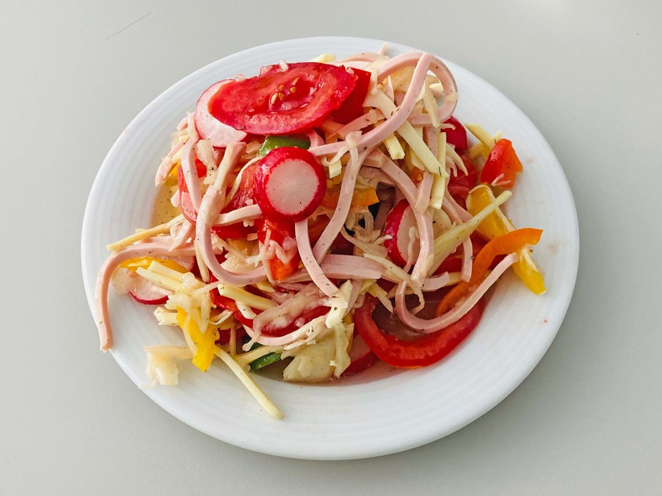 Frühlings-Wurstsalat