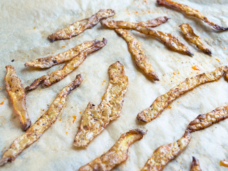 Kartoffelchips aus Kartoffelschalen