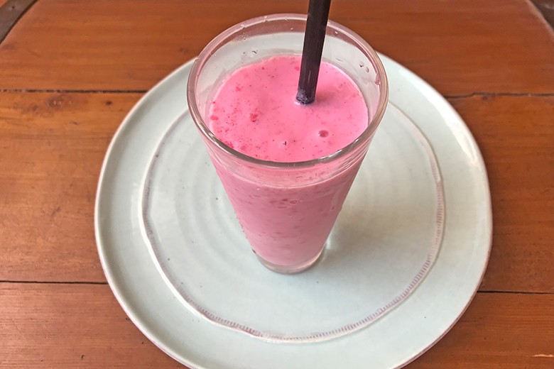 Ribiselmilchshake