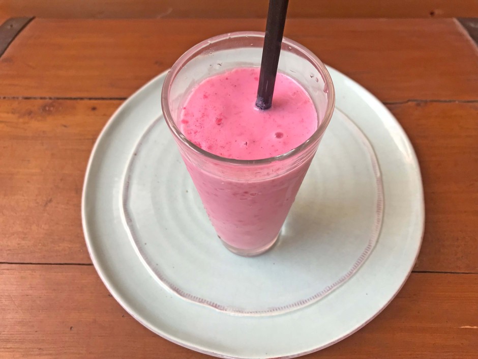 Ribiselmilchshake