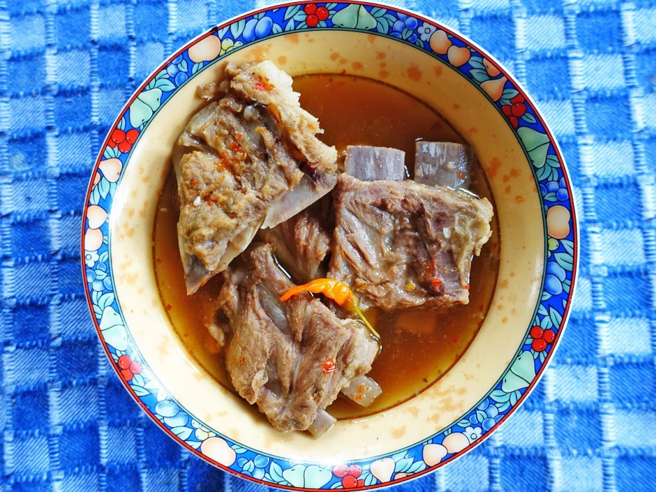 Babyribsuppe Legian