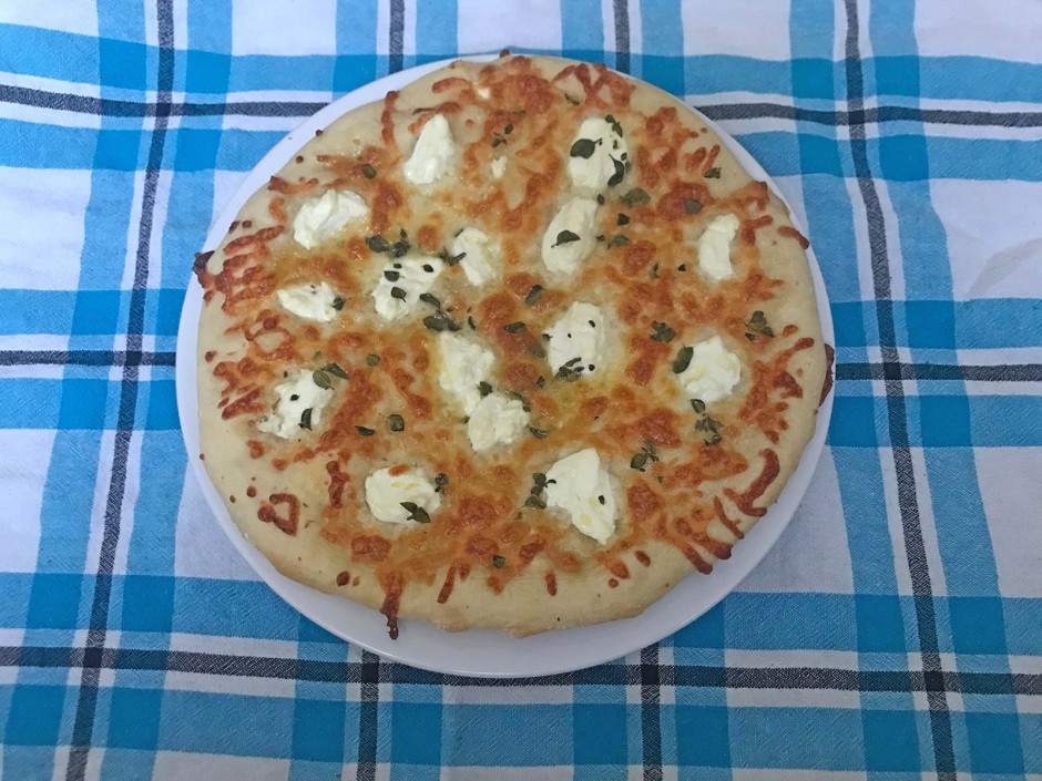 Weiße Pizza