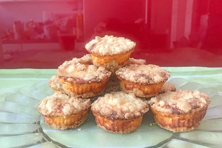 Topfenstreusel-Muffins