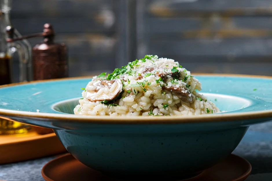 Risotto mit Pilzen