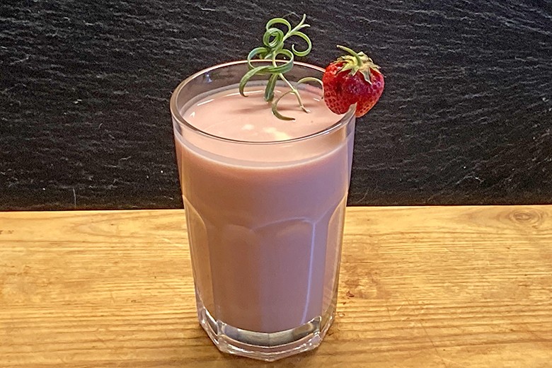 Erdbeer-Apfel-Smoothie