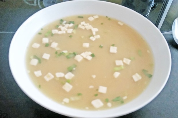 Misosuppe mit Tofu