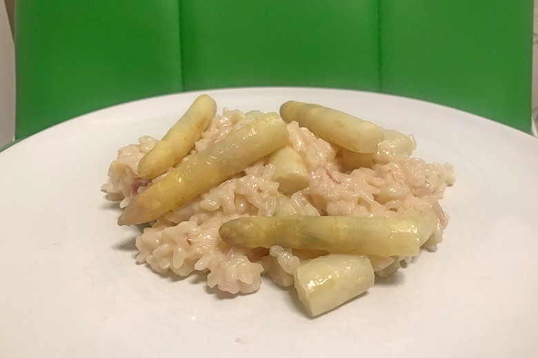 Spargelrisotto