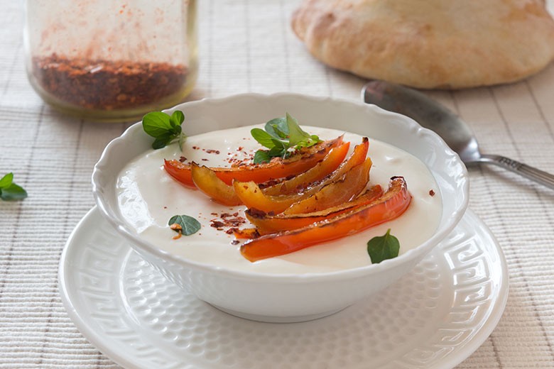 Erfrischende Joghurtsuppe