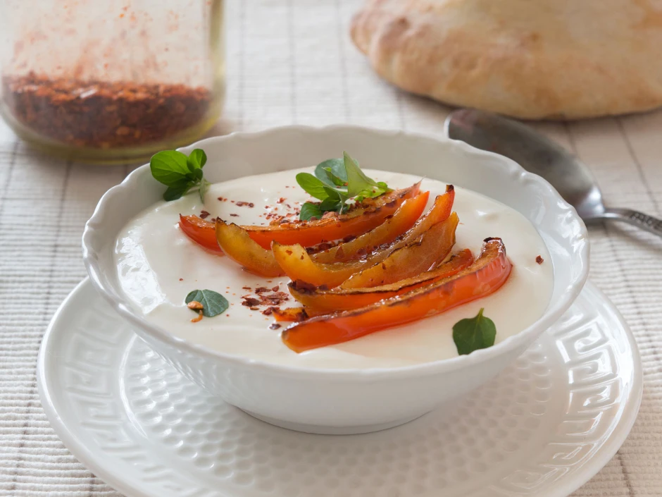 Erfrischende Joghurtsuppe