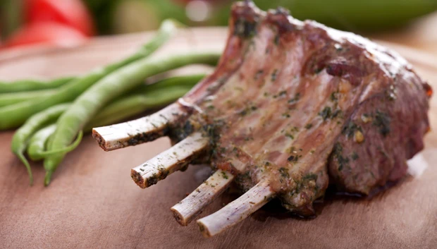 Lammkronenbraten
