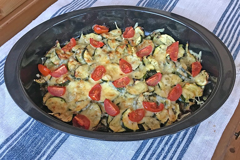 Zucchini aus dem Ofen