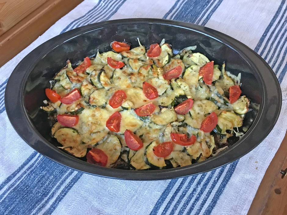 Zucchini aus dem Ofen