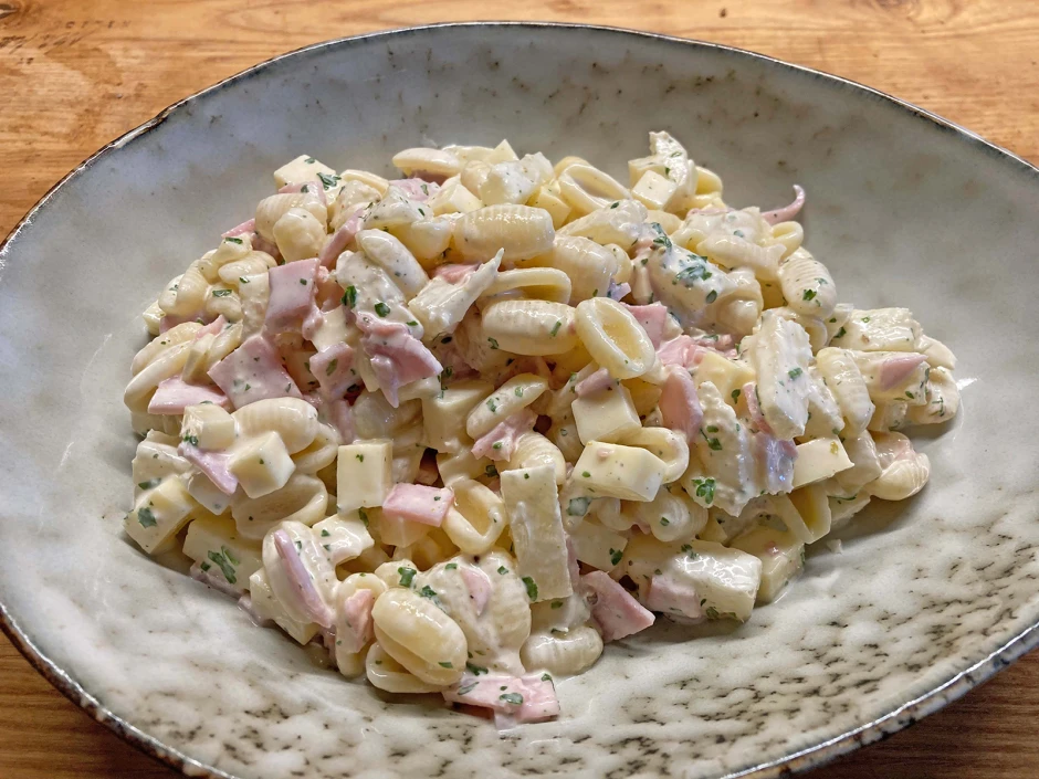Nudelsalat Hawaii