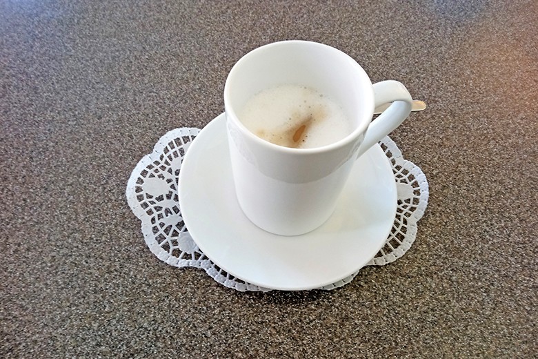 Kaffee mit Kirschrum