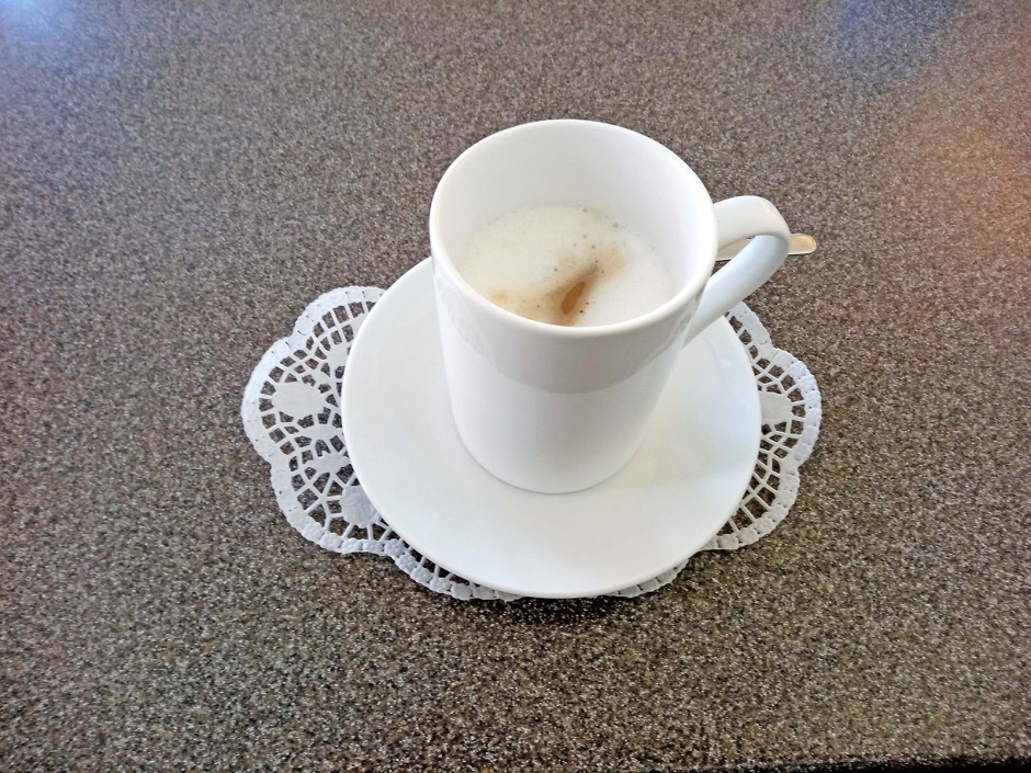 Kaffee mit Kirschrum