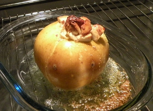 Brat&auml;pfel mit Gew&uuml;rzen und Honig