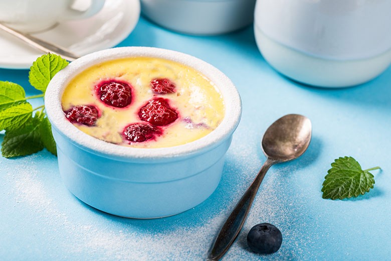 Himbeer Clafoutis