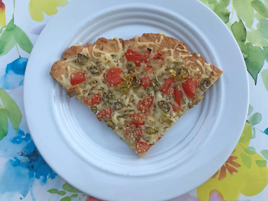 Schnelle Pizza mit Topfen-Ölteig