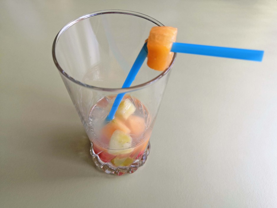 Gin-Holler mit Melone