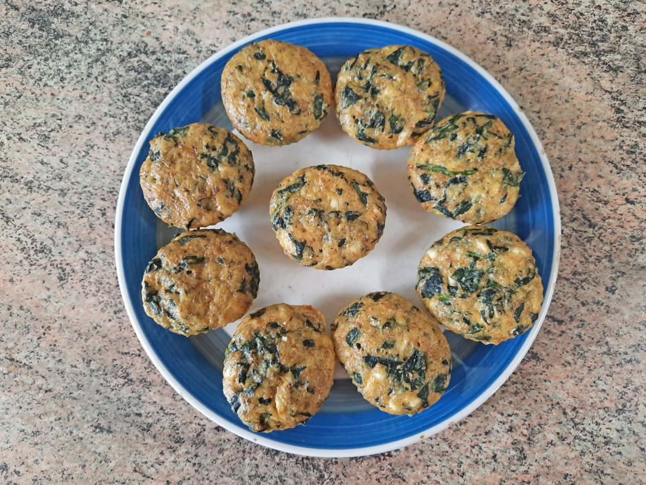 Spinat-Muffin