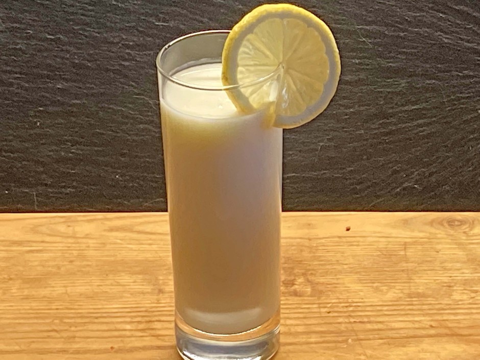 Joghurtmilch mit Limette