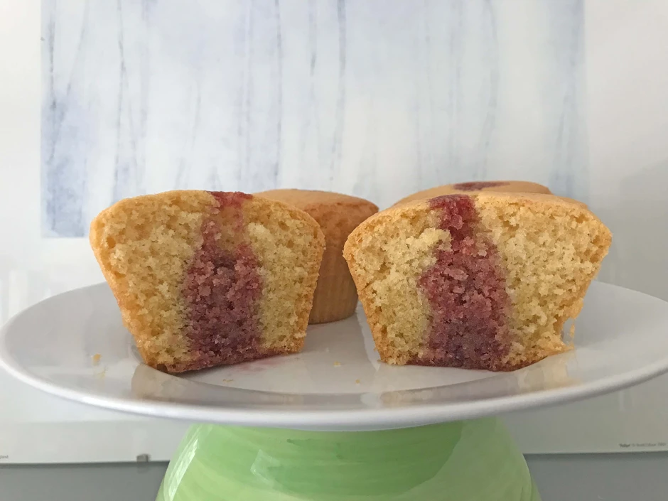 Mandelmuffins mit Pfiff