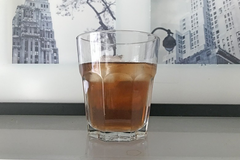 Eistee Zitrone Cassis
