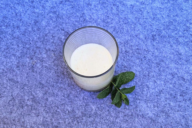 Pfefferminz-Buttermilch