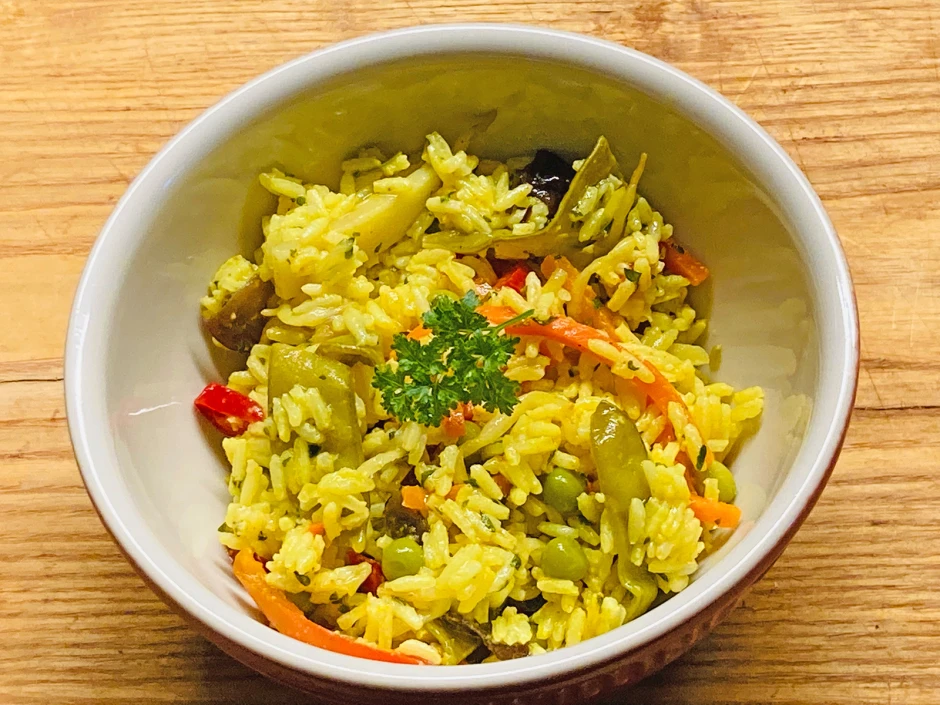 Bunter Reissalat