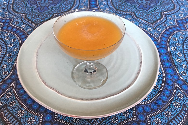Birnen-Sanddorn-Drink