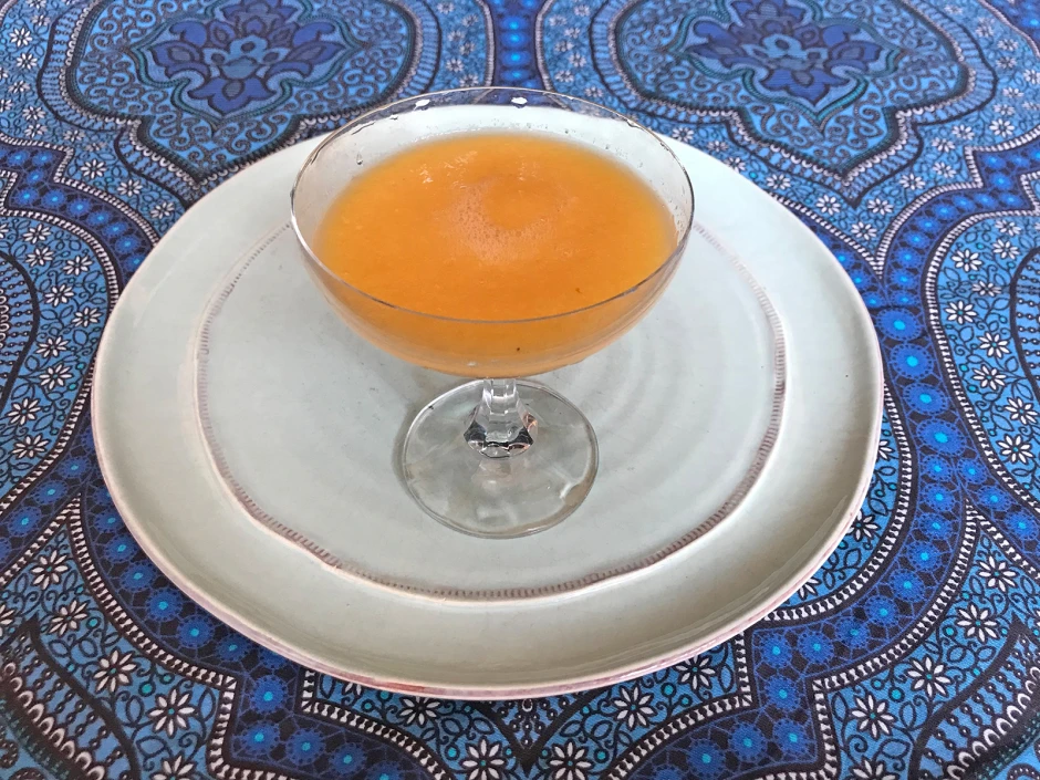 Birnen-Sanddorn-Drink