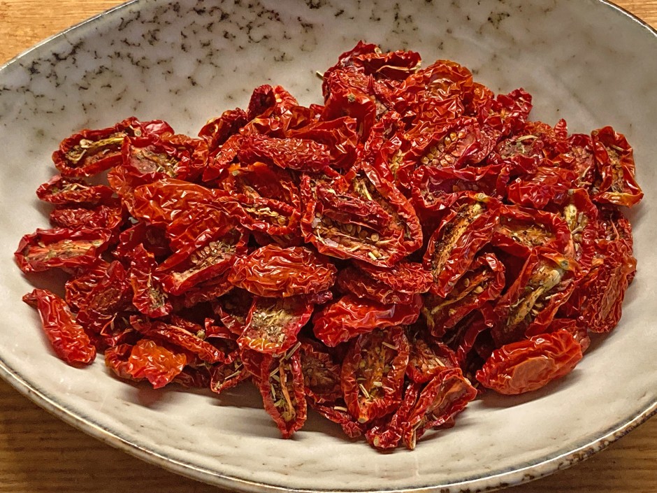 Getrocknete Datteltomaten