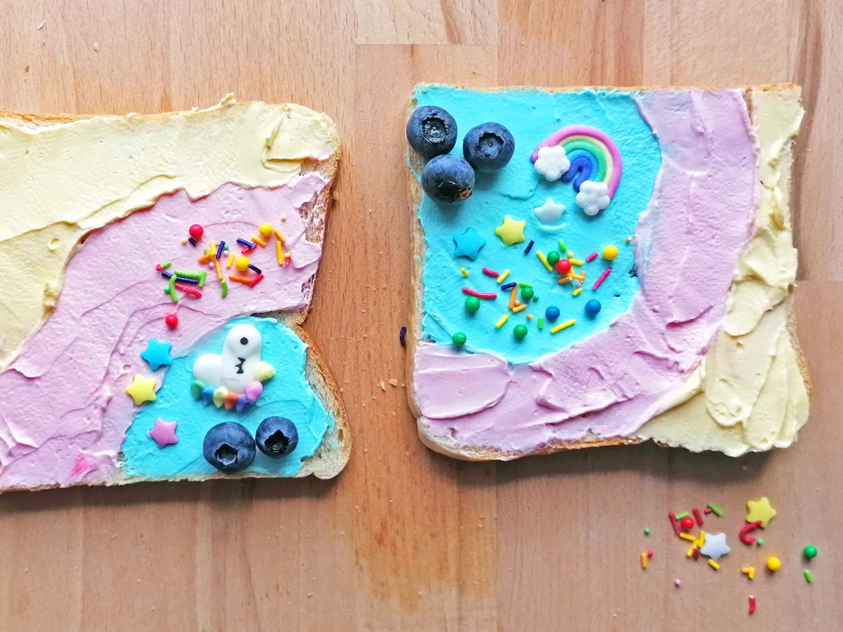 Einhorn Toast