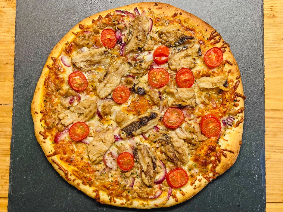Sardinen-Pizza