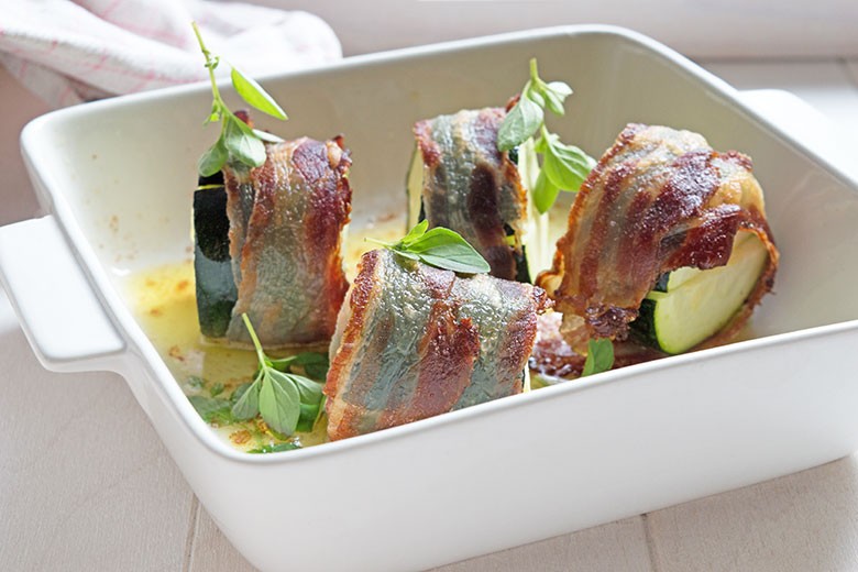 Gebackene Zucchini
