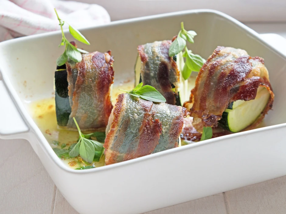 Gebackene Zucchini