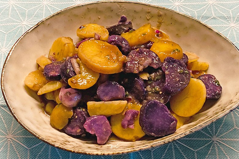 Bunter Erdäpfelsalat
