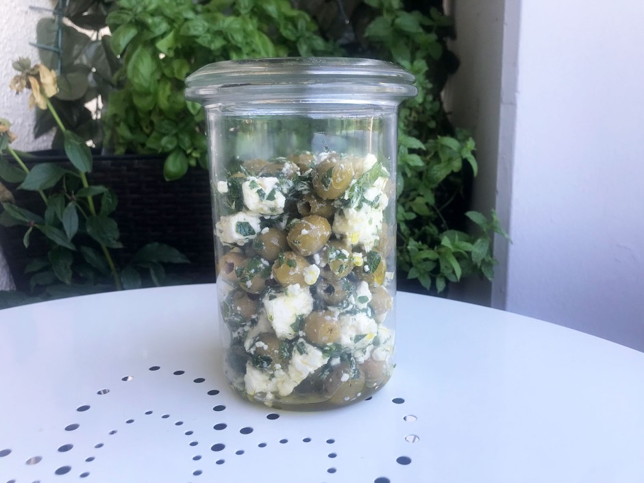 Feta mit Oliven