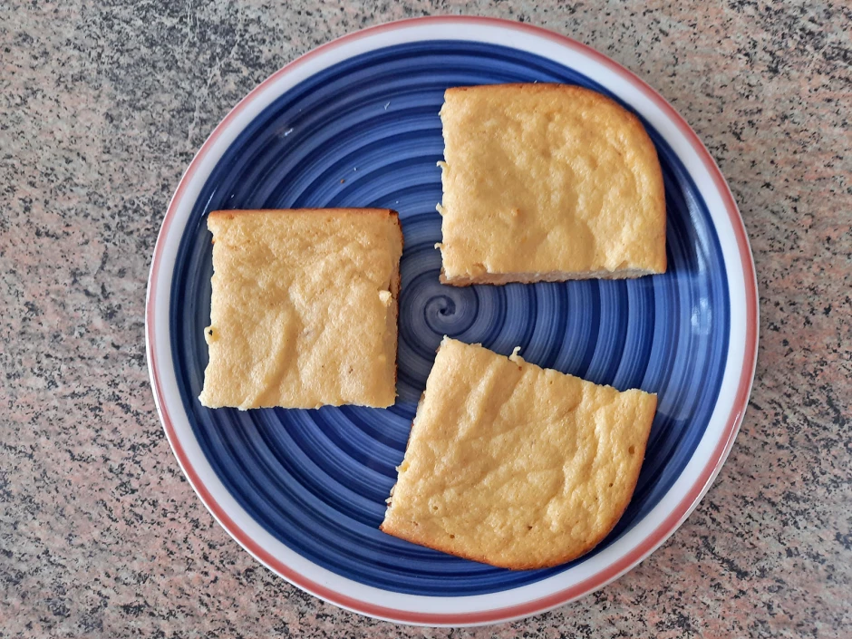 Schneller Käsekuchen ohne Boden, eiweißreich