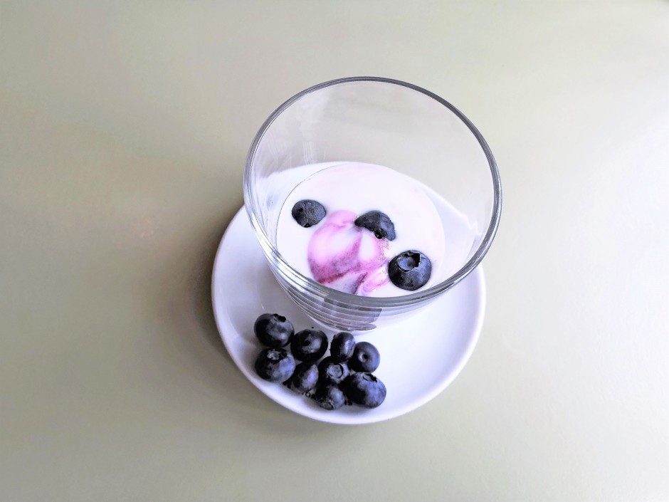 Heidelbeer-Rum-Joghurt