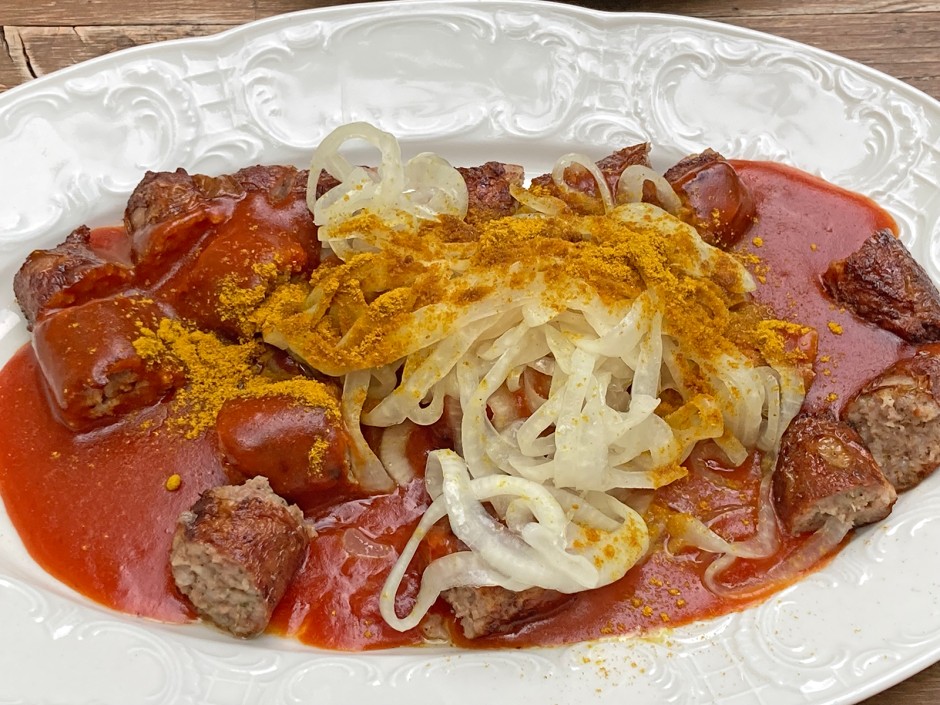Bratwurst-Schaschlik