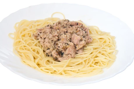 Scharfe Thunfisch Spaghetti
