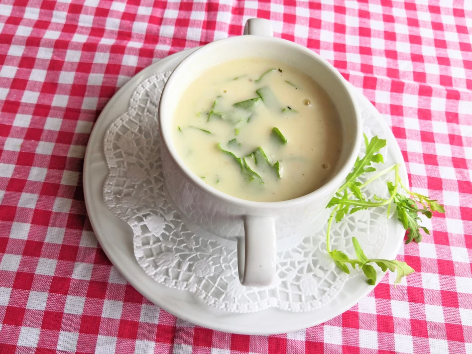 Rucola-Cremesuppe