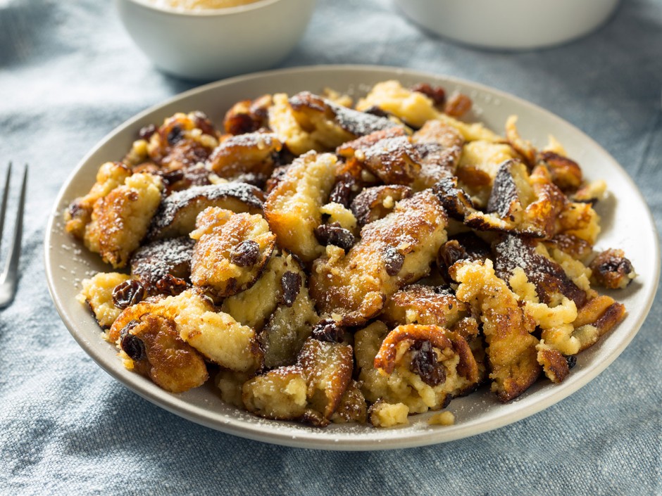 Kaiserschmarrn mit Weinbeeren