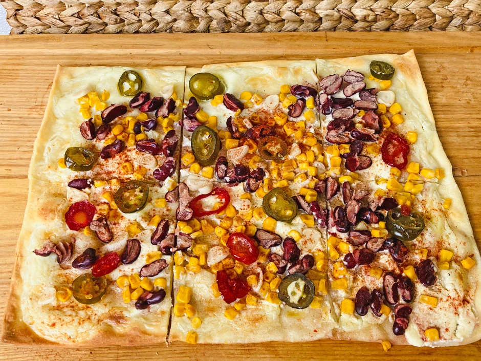 Flammkuchen mexikanischer Art