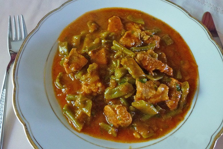 Pikantes Fisolenragout