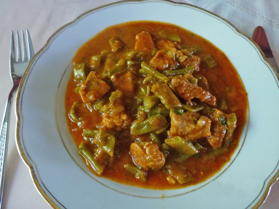Pikantes Fisolenragout