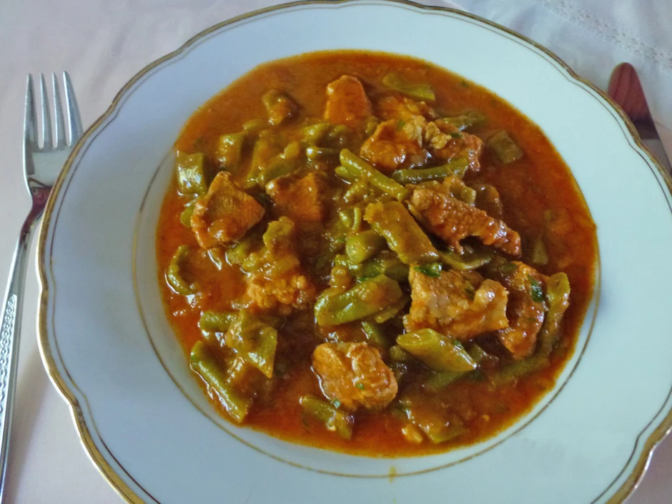 Pikantes Fisolenragout